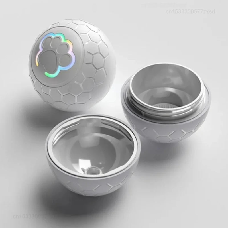 Smart Interactive Pet Toy Ball with RGB Lights