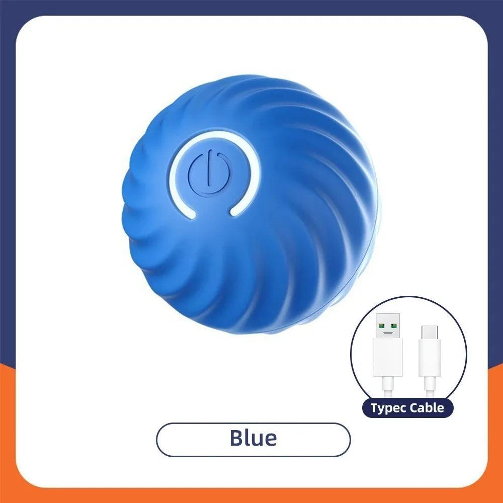 Smart Interactive Pet Toy Ball with RGB Lights