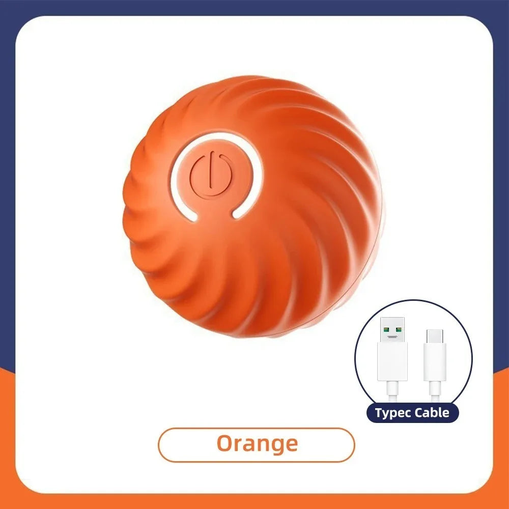 Smart Interactive Pet Toy Ball with RGB Lights